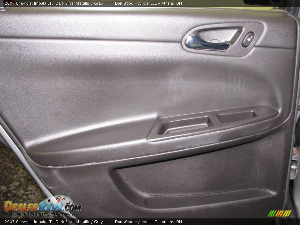 2007 Chevrolet Impala LT Dark Silver Metallic / Gray Photo #16