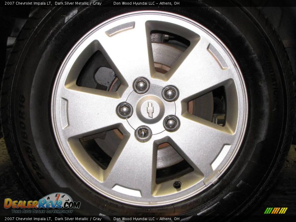 2007 Chevrolet Impala LT Dark Silver Metallic / Gray Photo #21