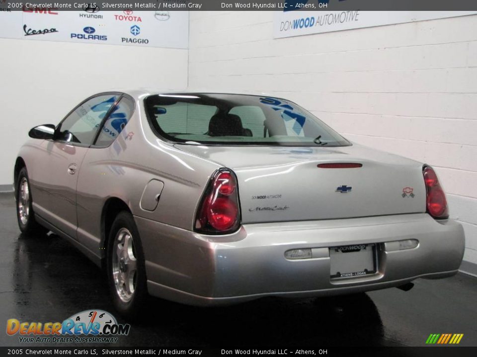 2005 Chevrolet Monte Carlo LS Silverstone Metallic / Medium Gray Photo #3