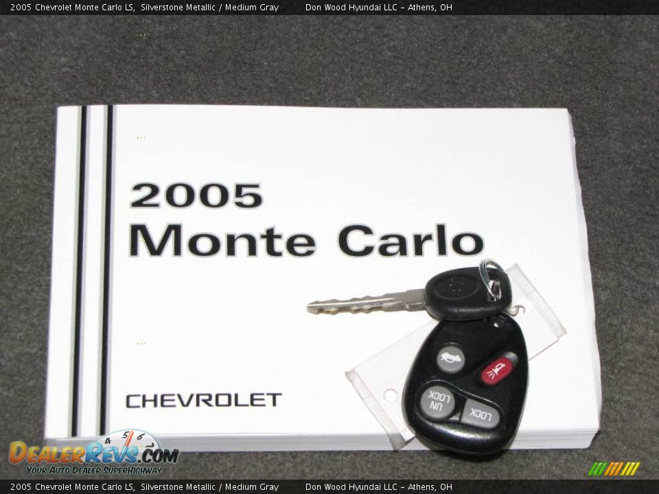 2005 Chevrolet Monte Carlo LS Silverstone Metallic / Medium Gray Photo #19