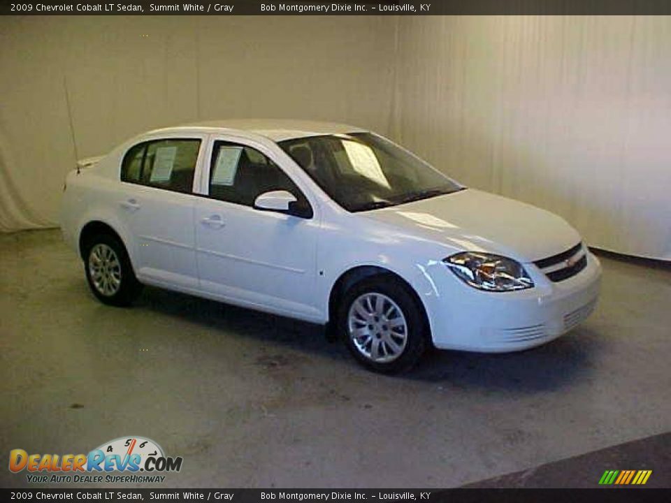 2009 Chevrolet Cobalt LT Sedan Summit White / Gray Photo #1