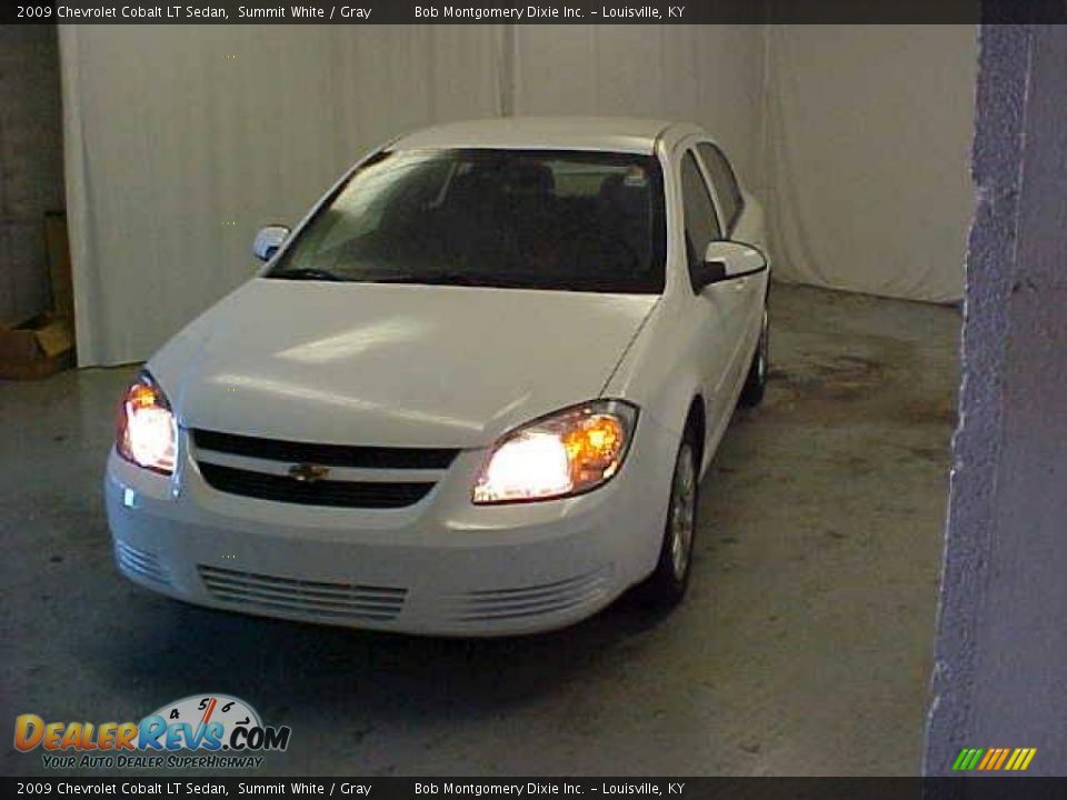 2009 Chevrolet Cobalt LT Sedan Summit White / Gray Photo #3