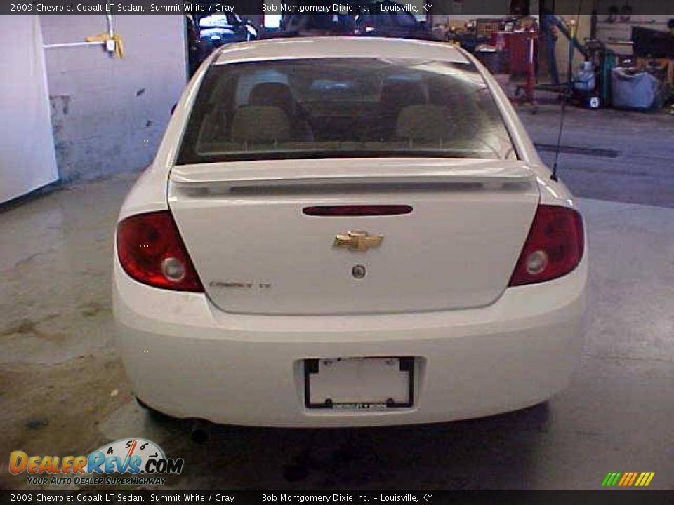 2009 Chevrolet Cobalt LT Sedan Summit White / Gray Photo #14
