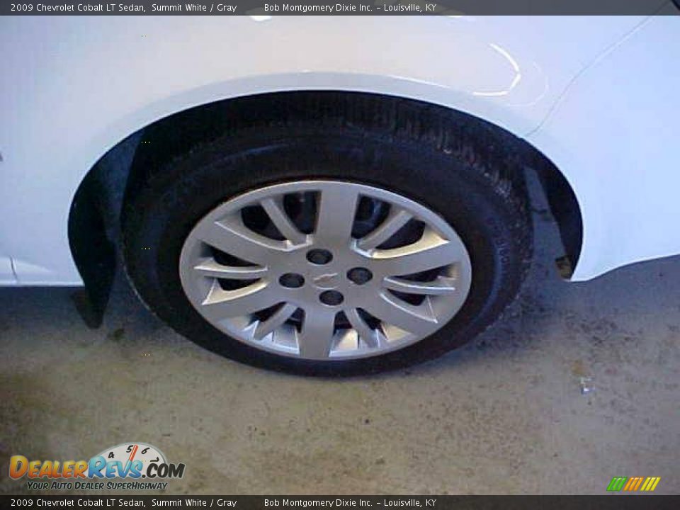 2009 Chevrolet Cobalt LT Sedan Summit White / Gray Photo #26