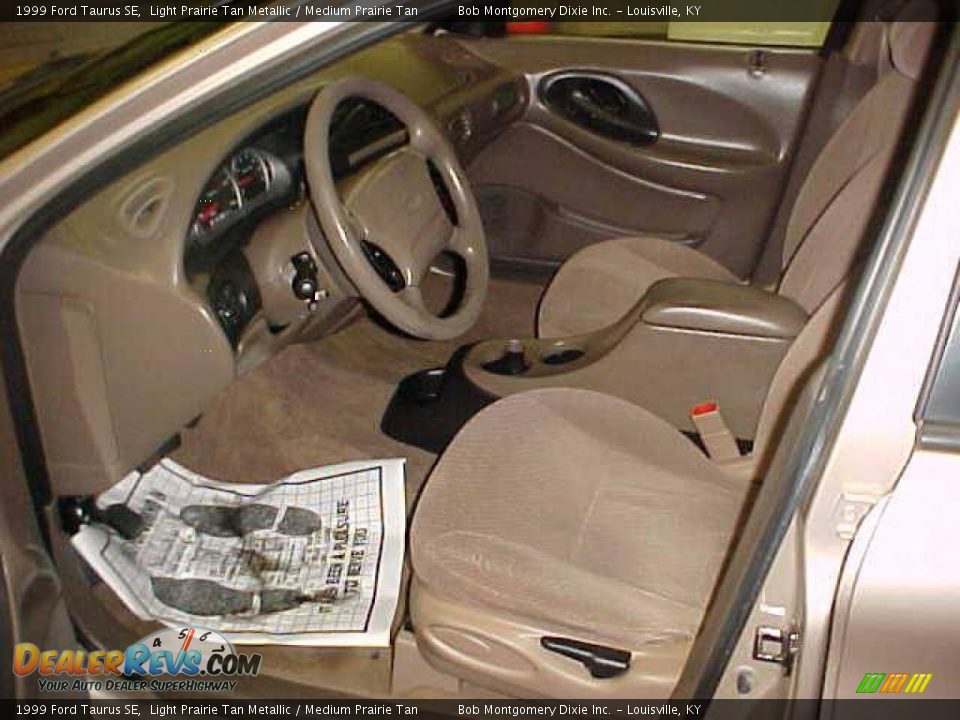 1999 Ford Taurus SE Light Prairie Tan Metallic / Medium Prairie Tan Photo #14