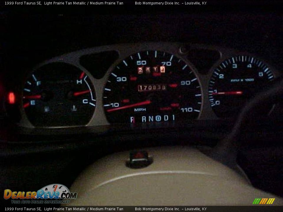 1999 Ford Taurus SE Light Prairie Tan Metallic / Medium Prairie Tan Photo #23