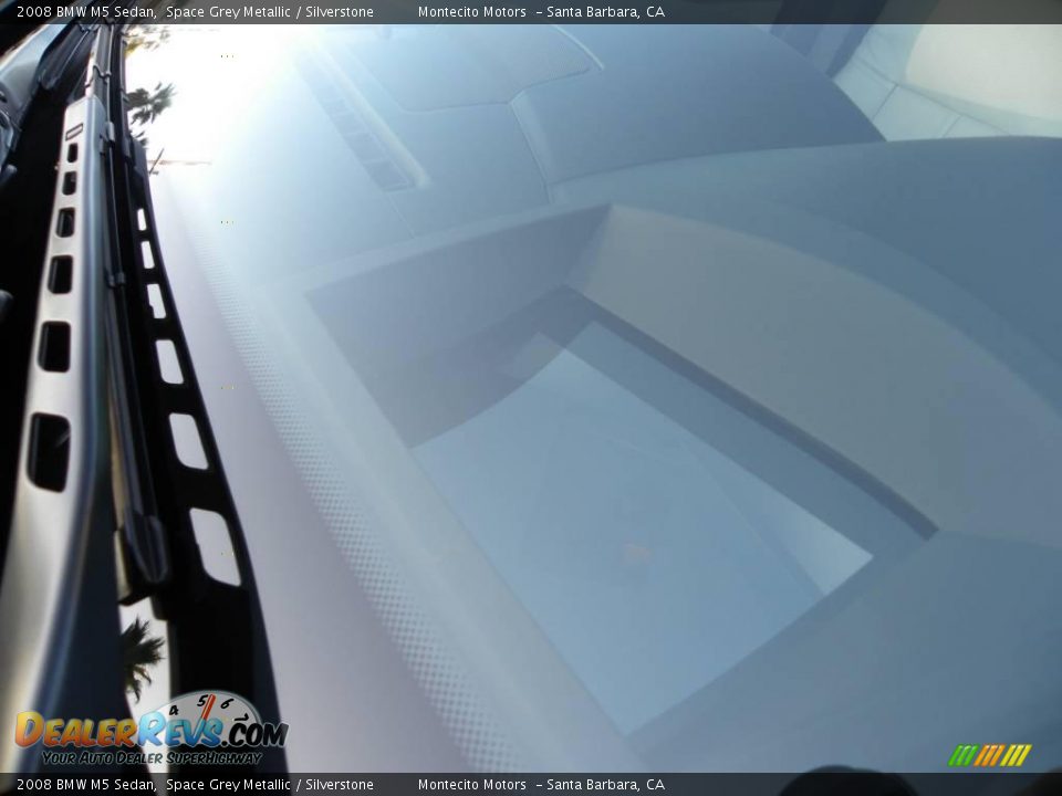 2008 BMW M5 Sedan Space Grey Metallic / Silverstone Photo #30