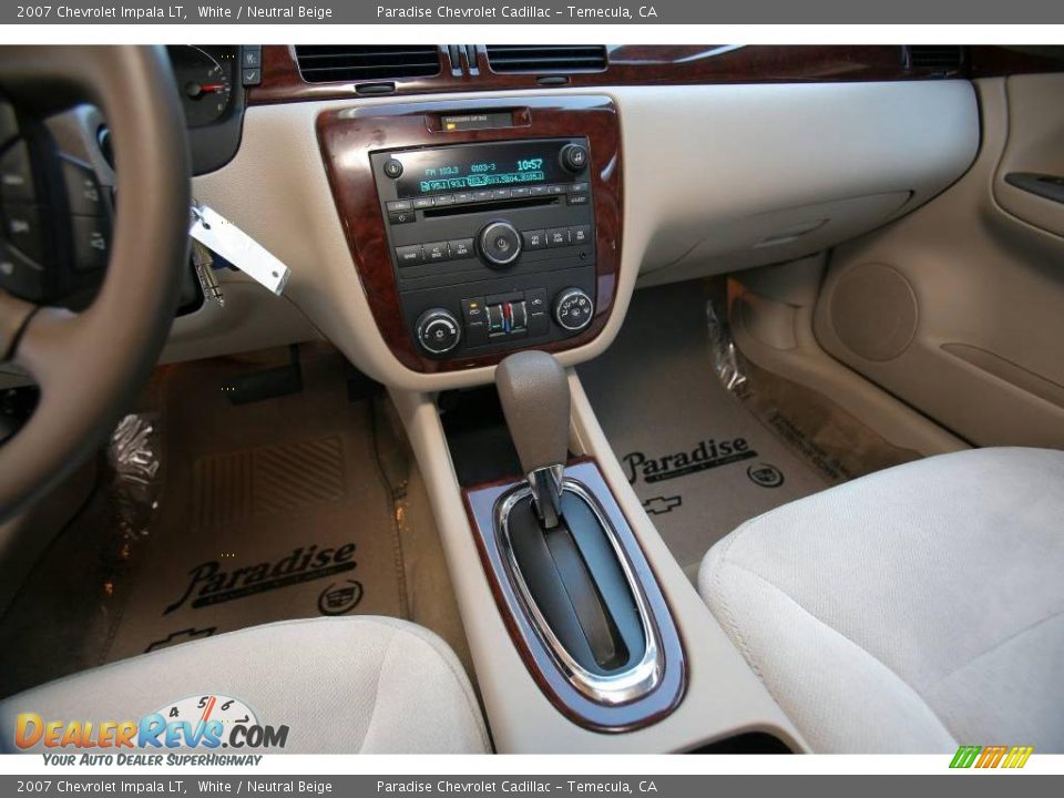 2007 Chevrolet Impala LT White / Neutral Beige Photo #19