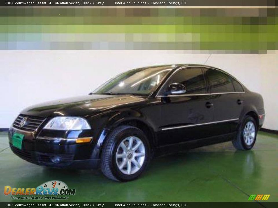 2004 Volkswagen Passat GLS 4Motion Sedan Black / Grey Photo #1
