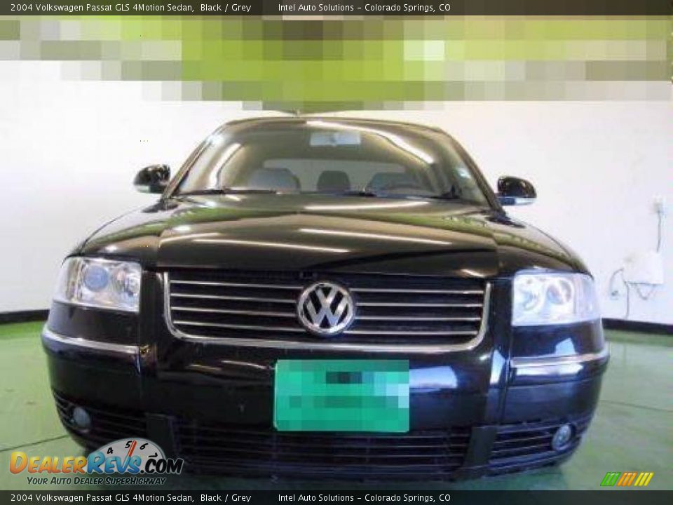 2004 Volkswagen Passat GLS 4Motion Sedan Black / Grey Photo #3