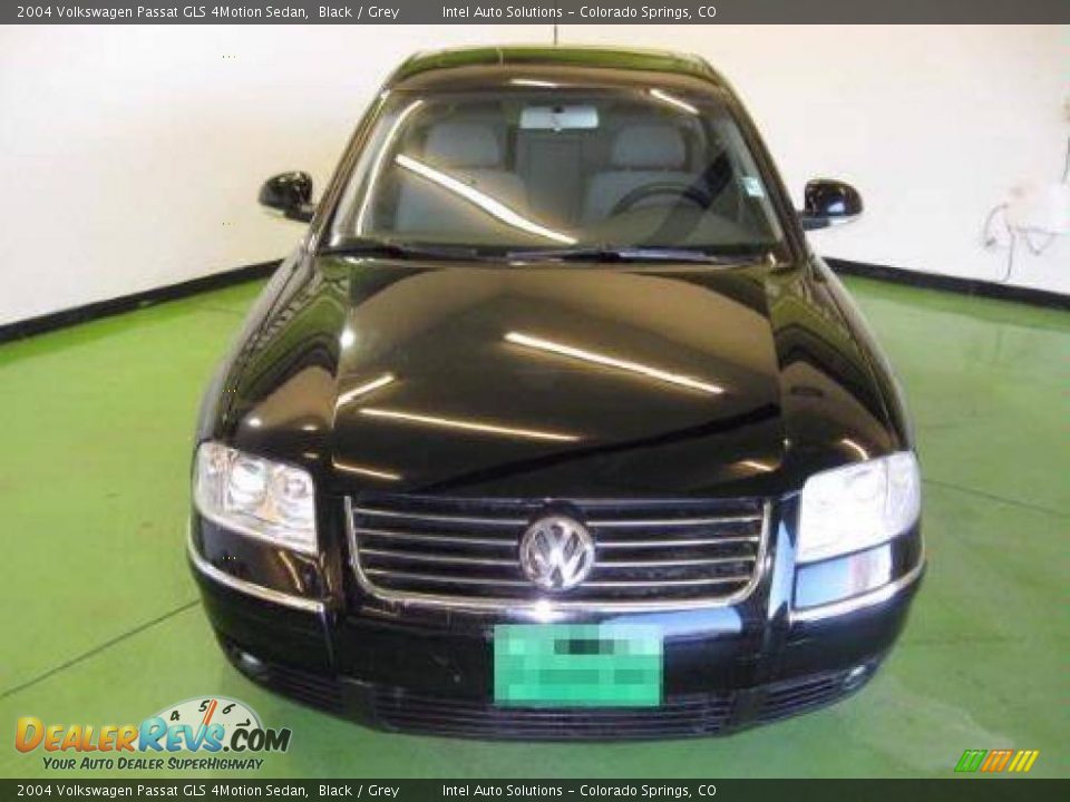 2004 Volkswagen Passat GLS 4Motion Sedan Black / Grey Photo #7