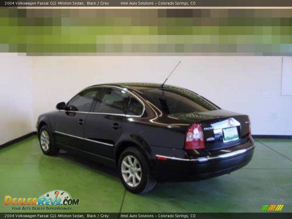2004 Volkswagen Passat GLS 4Motion Sedan Black / Grey Photo #13