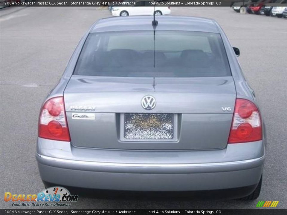 2004 Volkswagen Passat GLX Sedan Stonehenge Grey Metallic / Anthracite Photo #8