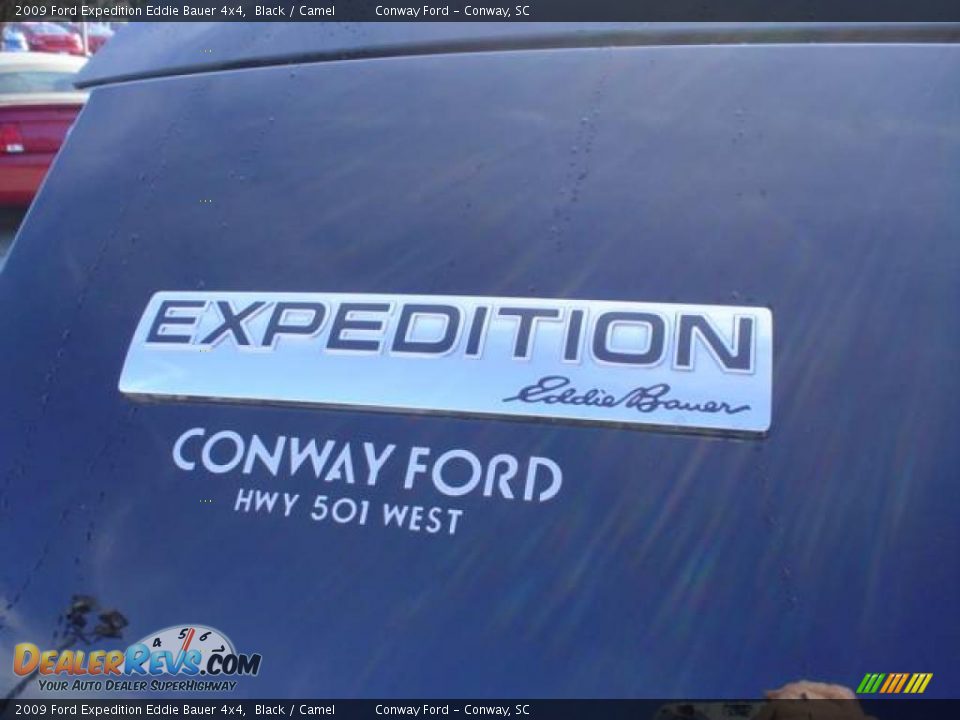 2009 Ford Expedition Eddie Bauer 4x4 Black / Camel Photo #15