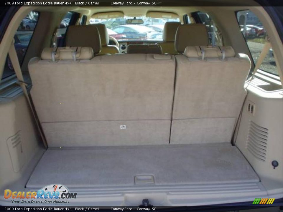 2009 Ford Expedition Eddie Bauer 4x4 Black / Camel Photo #16