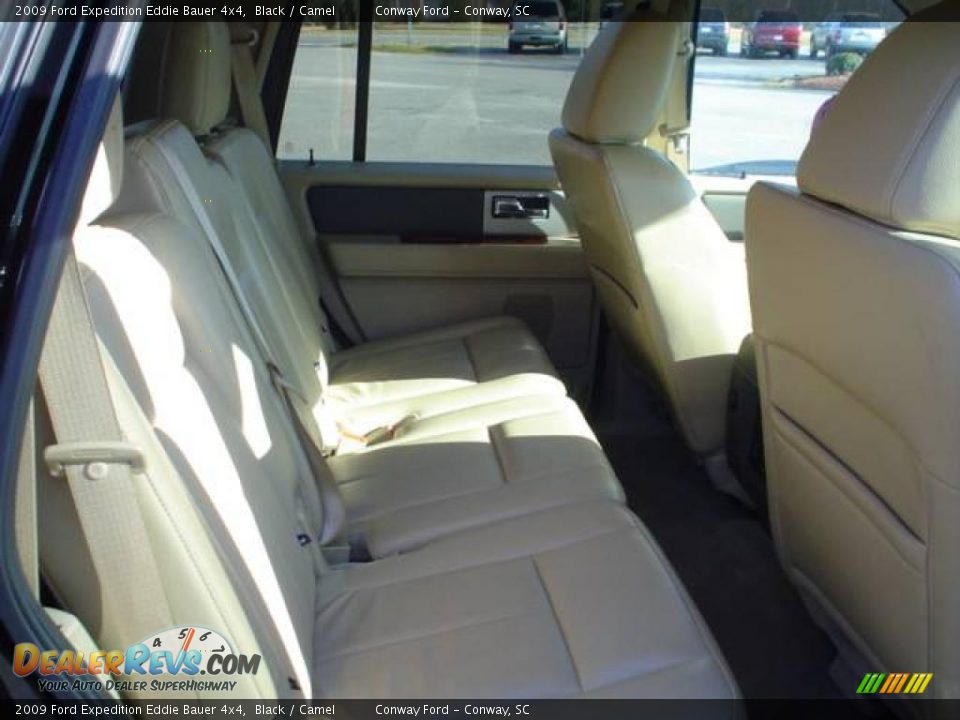 2009 Ford Expedition Eddie Bauer 4x4 Black / Camel Photo #18