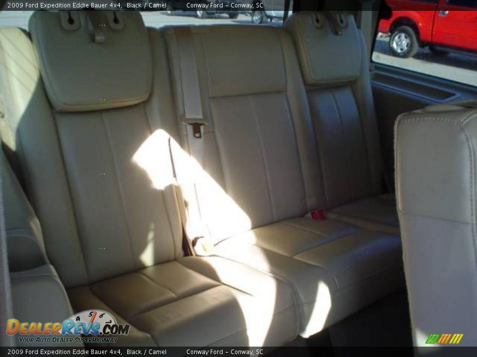 2009 Ford Expedition Eddie Bauer 4x4 Black / Camel Photo #19