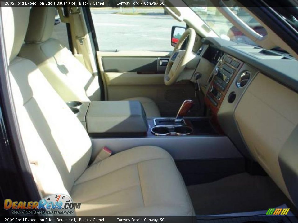 2009 Ford Expedition Eddie Bauer 4x4 Black / Camel Photo #20