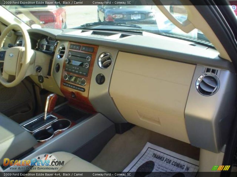 2009 Ford Expedition Eddie Bauer 4x4 Black / Camel Photo #21
