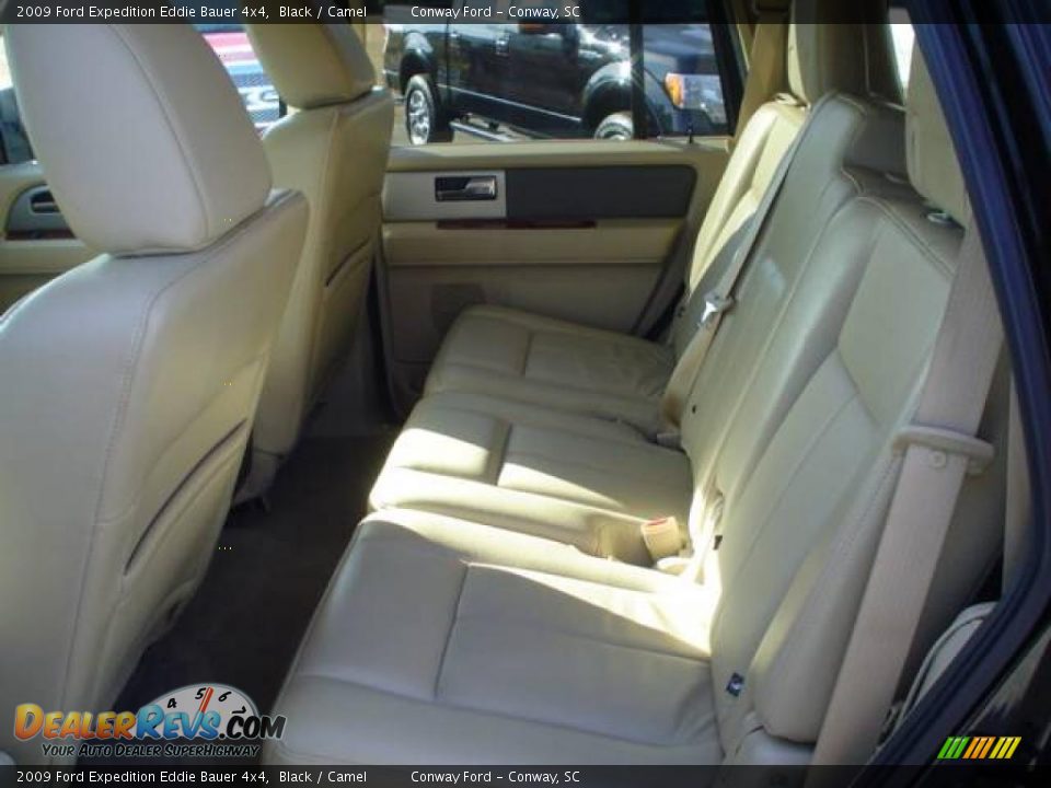 2009 Ford Expedition Eddie Bauer 4x4 Black / Camel Photo #22
