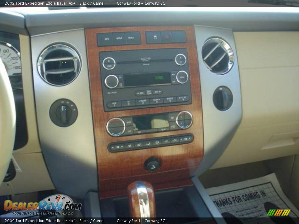 2009 Ford Expedition Eddie Bauer 4x4 Black / Camel Photo #25