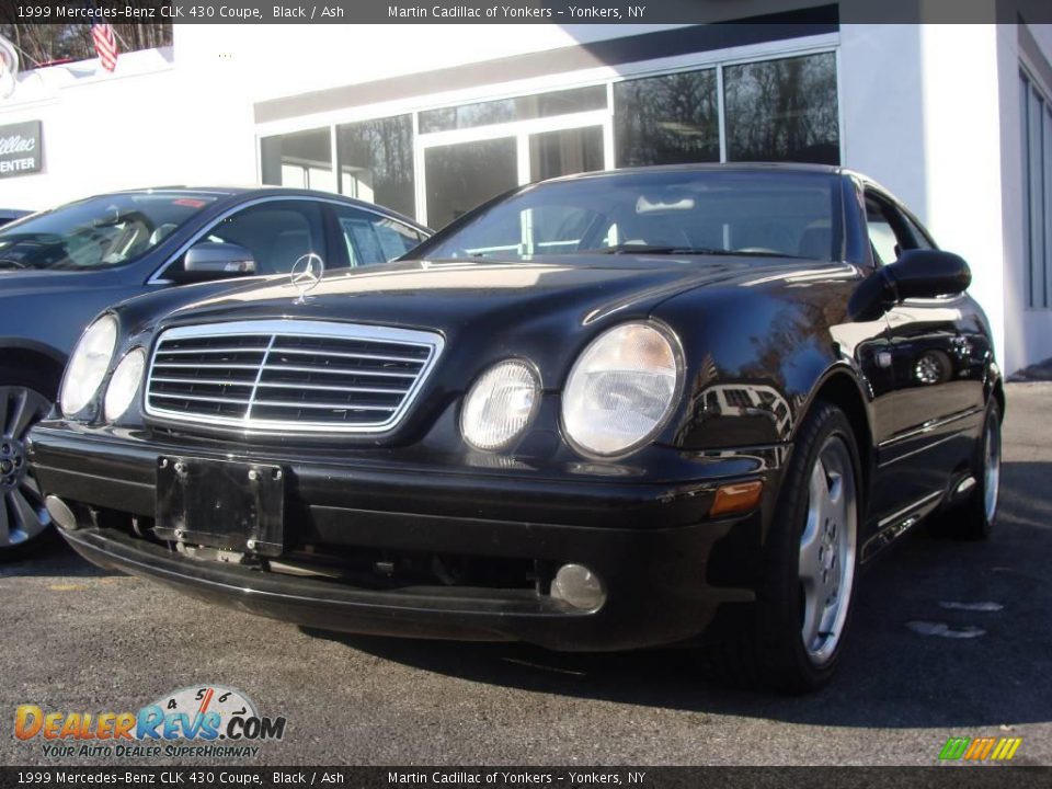 1999 Mercedes-Benz CLK 430 Coupe Black / Ash Photo #1