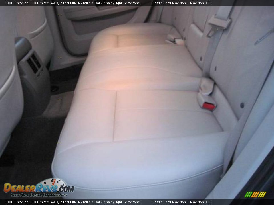 2008 Chrysler 300 Limited AWD Steel Blue Metallic / Dark Khaki/Light Graystone Photo #15