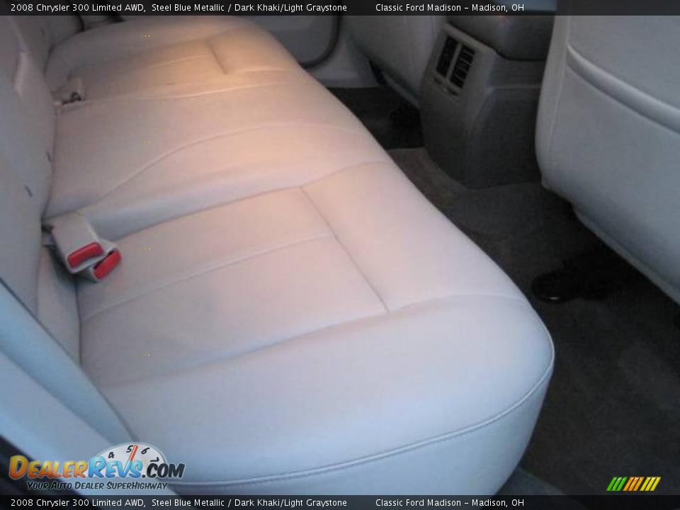 2008 Chrysler 300 Limited AWD Steel Blue Metallic / Dark Khaki/Light Graystone Photo #16