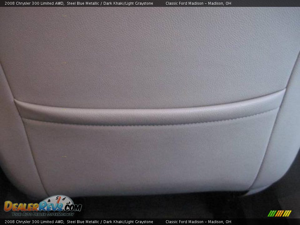 2008 Chrysler 300 Limited AWD Steel Blue Metallic / Dark Khaki/Light Graystone Photo #20