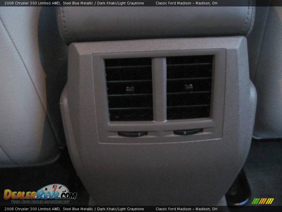 2008 Chrysler 300 Limited AWD Steel Blue Metallic / Dark Khaki/Light Graystone Photo #21