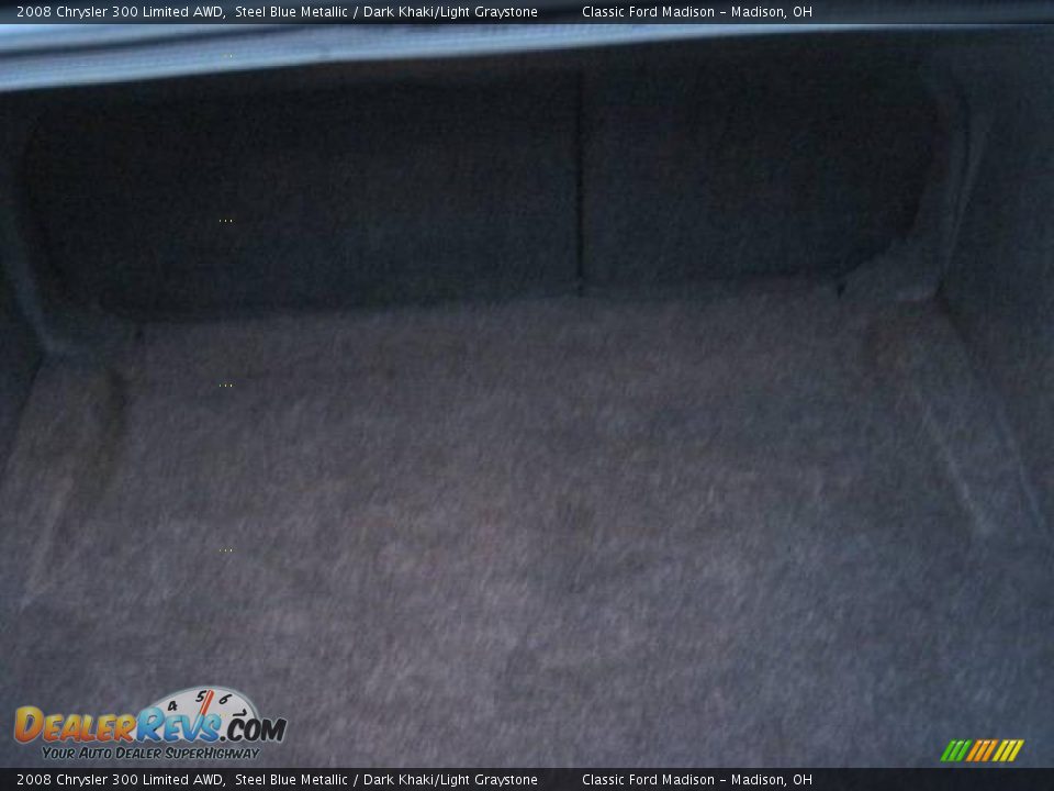 2008 Chrysler 300 Limited AWD Steel Blue Metallic / Dark Khaki/Light Graystone Photo #32