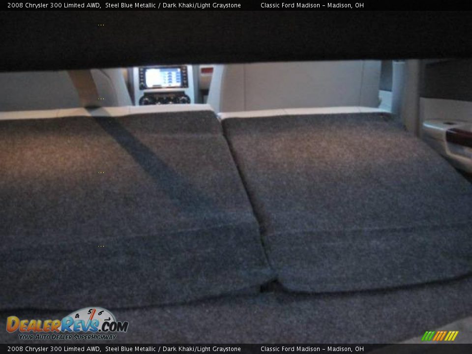 2008 Chrysler 300 Limited AWD Steel Blue Metallic / Dark Khaki/Light Graystone Photo #34