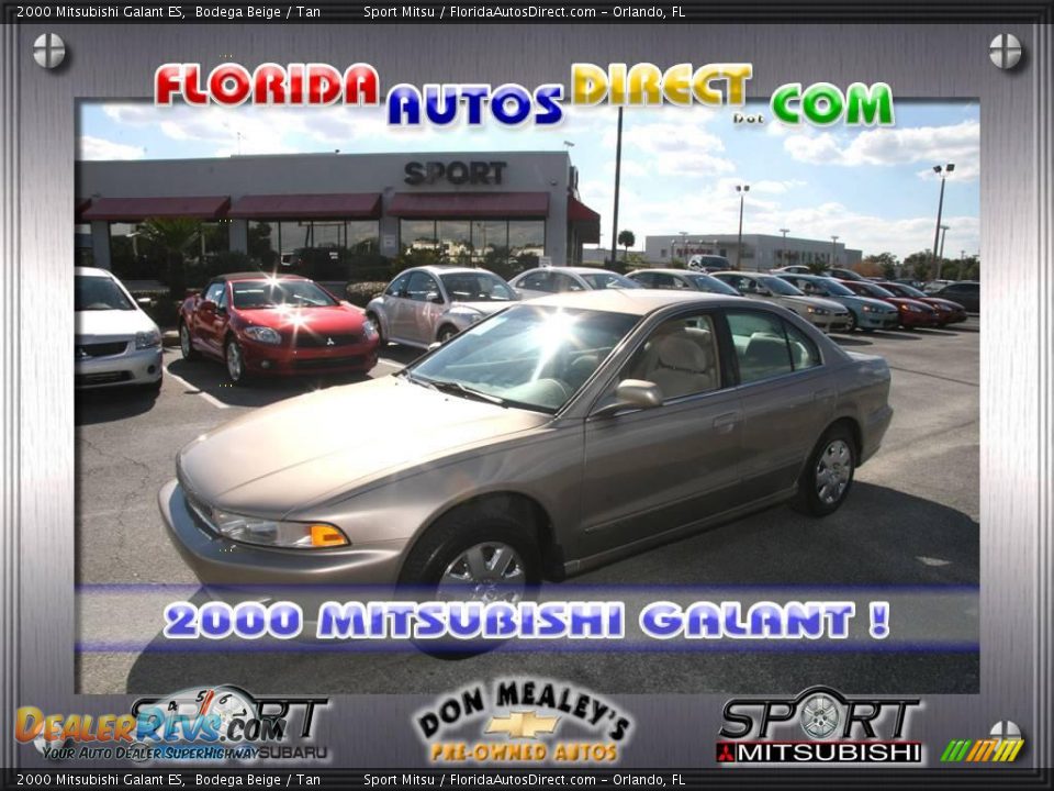 2000 Mitsubishi Galant ES Bodega Beige / Tan Photo #1