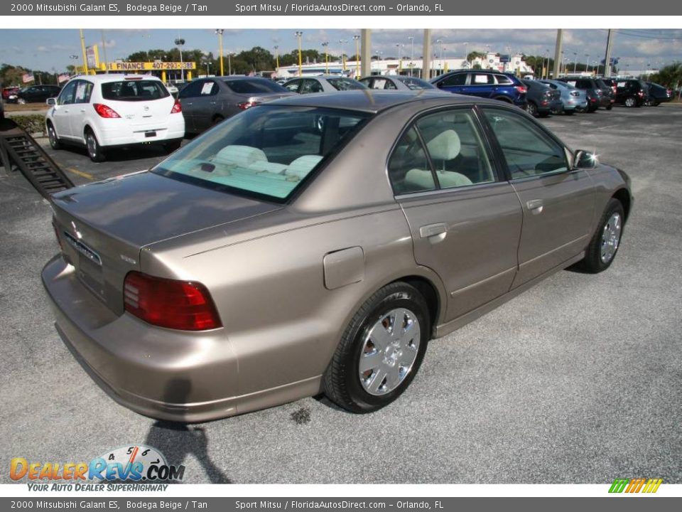 2000 Mitsubishi Galant ES Bodega Beige / Tan Photo #5