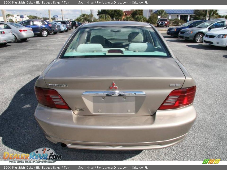 2000 Mitsubishi Galant ES Bodega Beige / Tan Photo #6