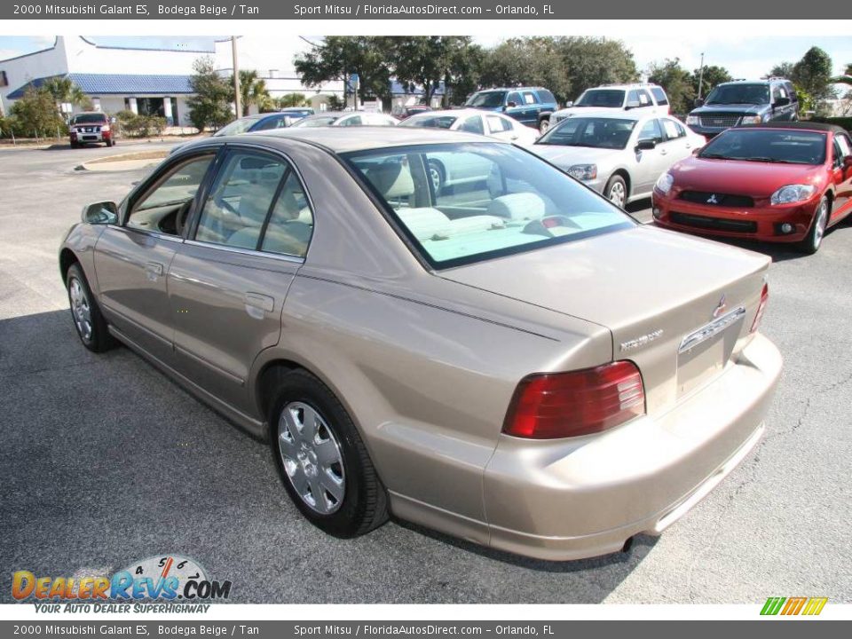 2000 Mitsubishi Galant ES Bodega Beige / Tan Photo #7