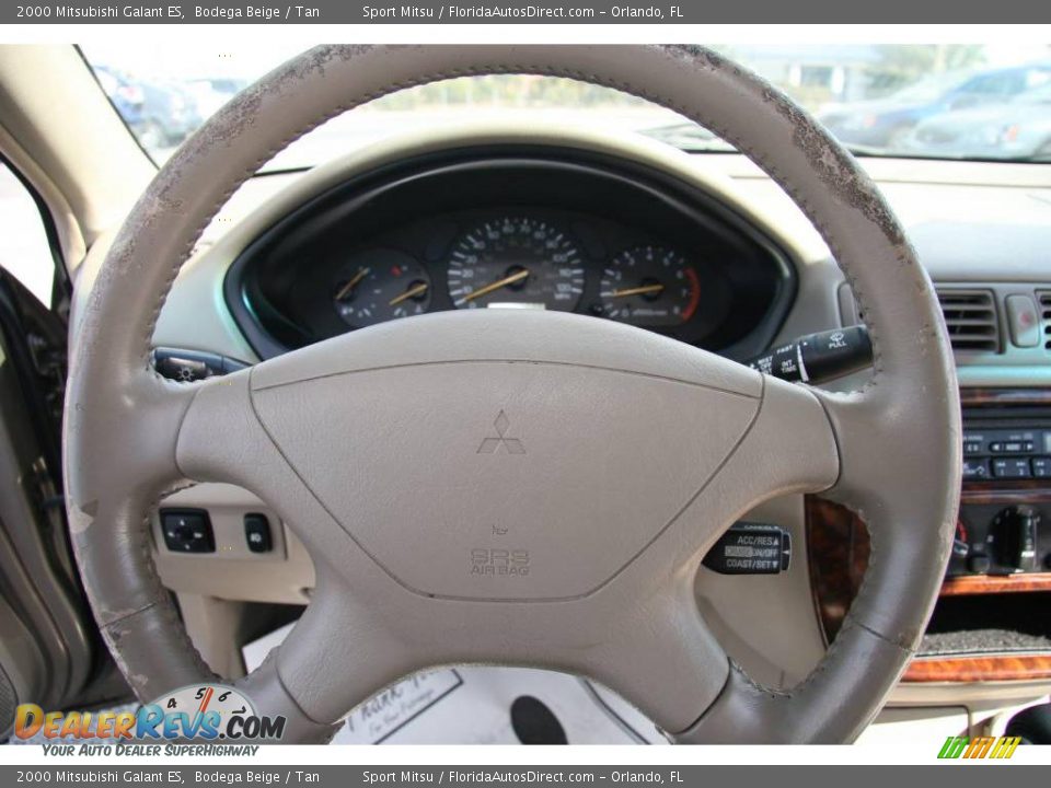 2000 Mitsubishi Galant ES Bodega Beige / Tan Photo #30