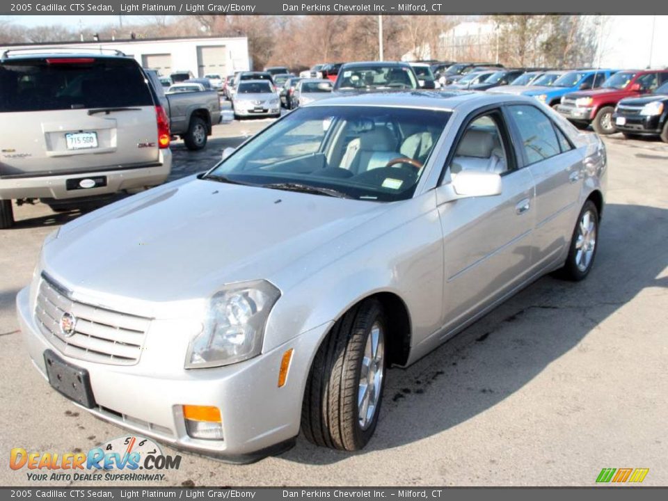 2005 Cadillac CTS Sedan Light Platinum / Light Gray/Ebony Photo #1