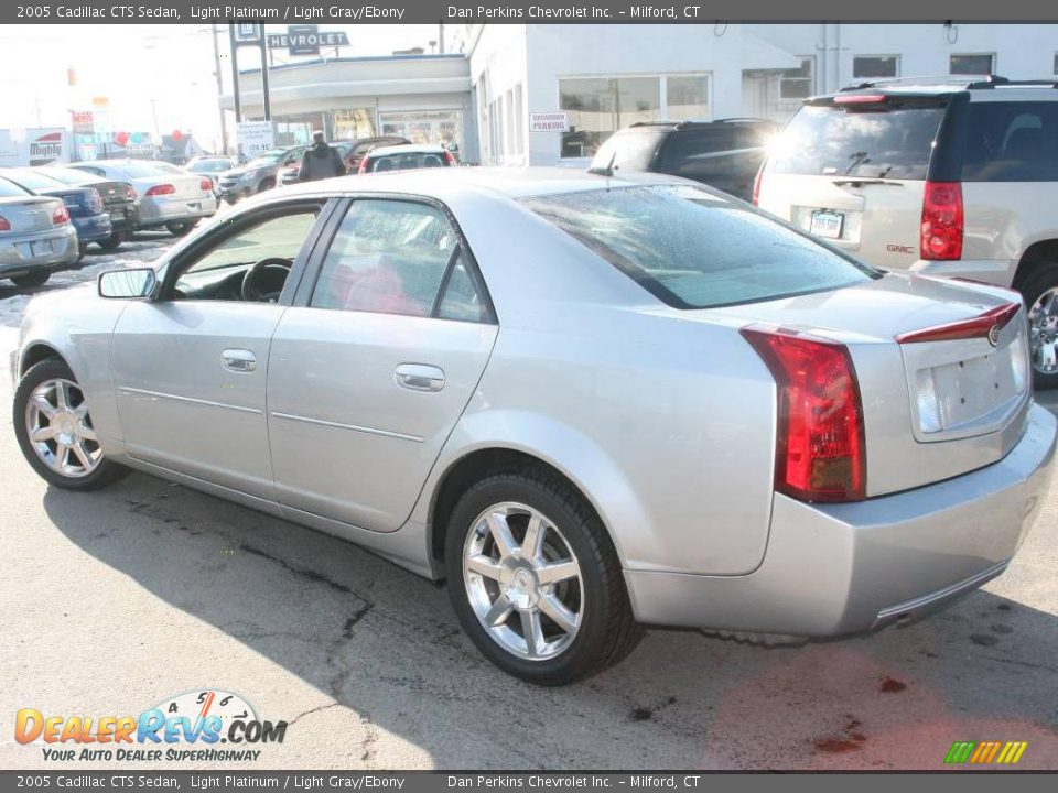 2005 Cadillac CTS Sedan Light Platinum / Light Gray/Ebony Photo #7