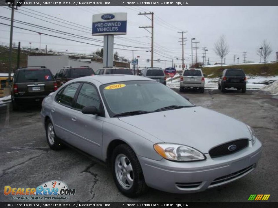 2007 Ford Taurus SE Silver Frost Metallic / Medium/Dark Flint Photo #1