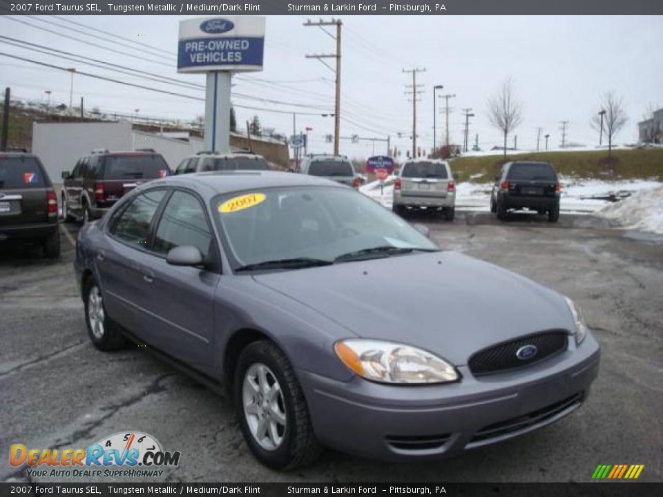 2007 Ford Taurus SEL Tungsten Metallic / Medium/Dark Flint Photo #1