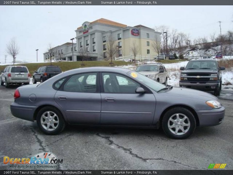 2007 Ford Taurus SEL Tungsten Metallic / Medium/Dark Flint Photo #2