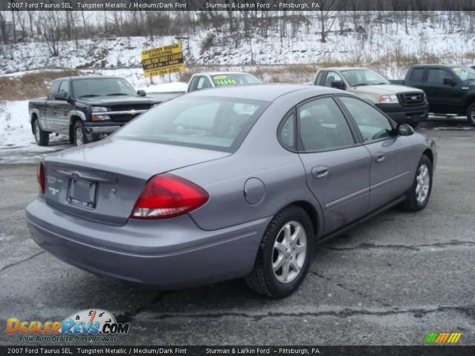 2007 Ford Taurus SEL Tungsten Metallic / Medium/Dark Flint Photo #3