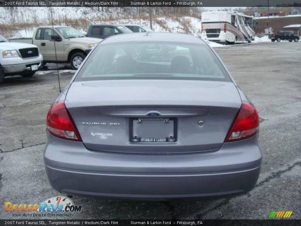 2007 Ford Taurus SEL Tungsten Metallic / Medium/Dark Flint Photo #4