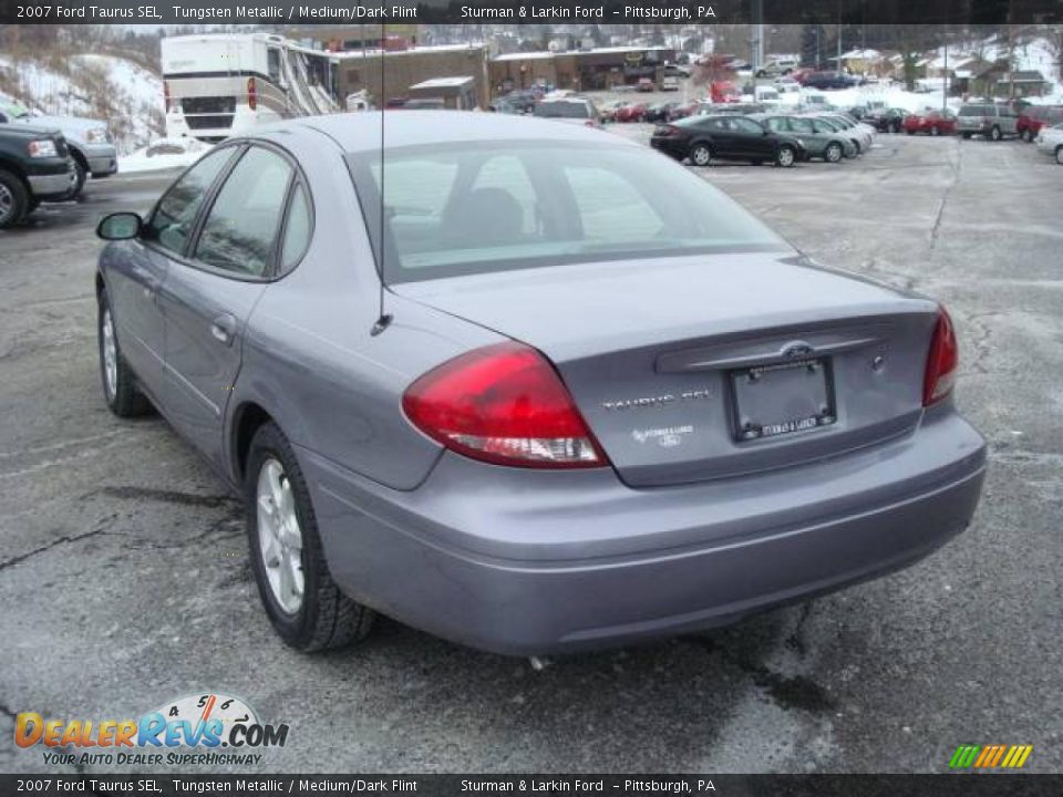2007 Ford Taurus SEL Tungsten Metallic / Medium/Dark Flint Photo #5