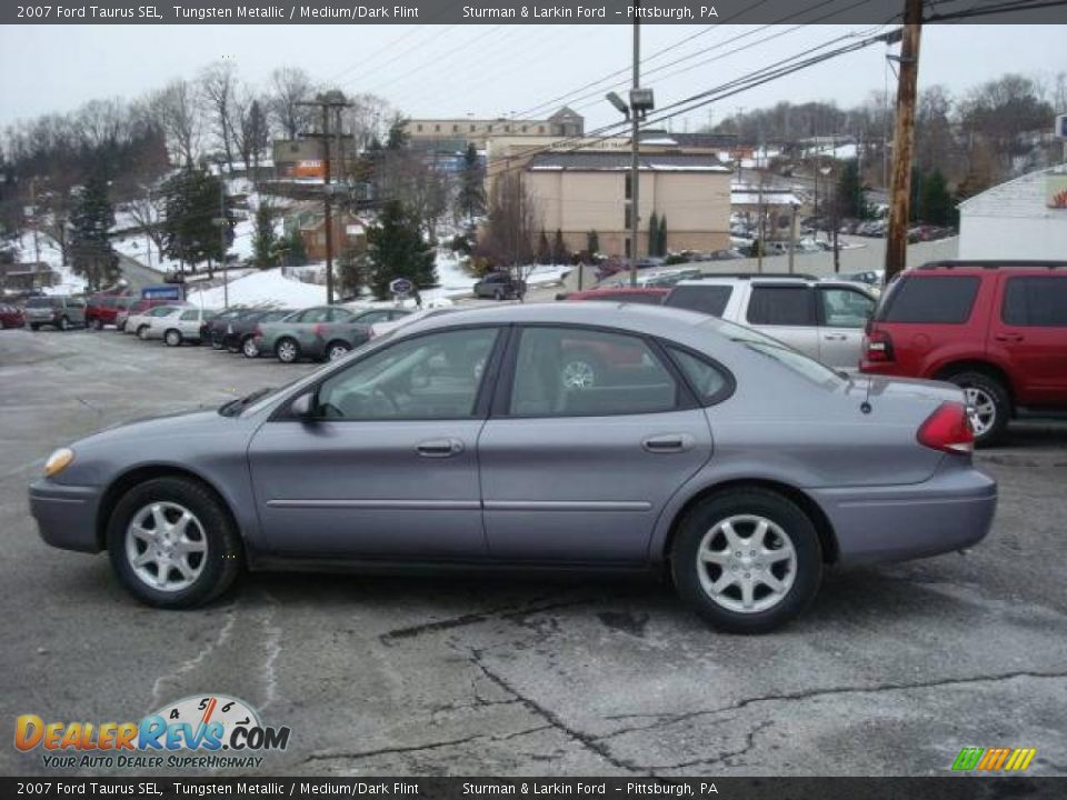 2007 Ford Taurus SEL Tungsten Metallic / Medium/Dark Flint Photo #6