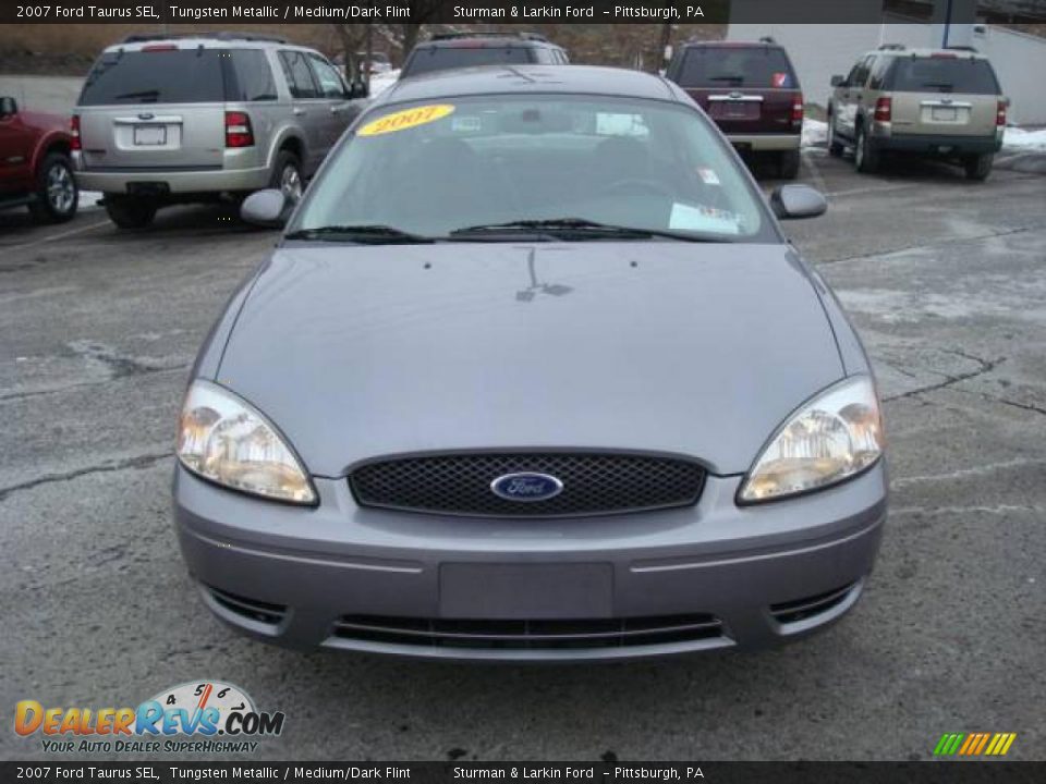 2007 Ford Taurus SEL Tungsten Metallic / Medium/Dark Flint Photo #8