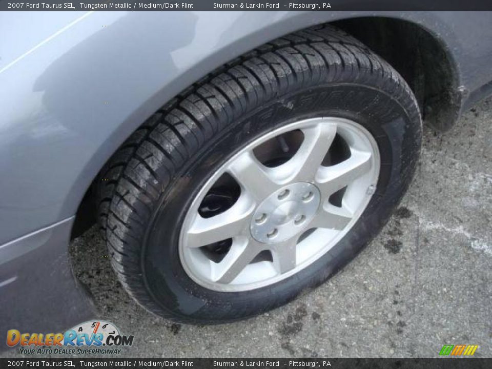 2007 Ford Taurus SEL Tungsten Metallic / Medium/Dark Flint Photo #9