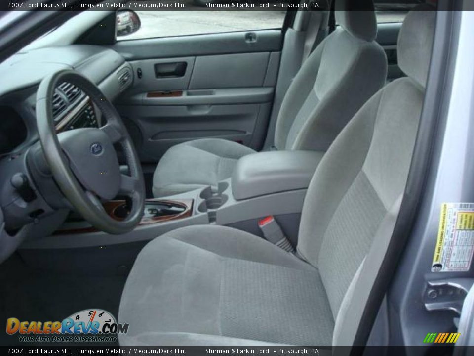 2007 Ford Taurus SEL Tungsten Metallic / Medium/Dark Flint Photo #10