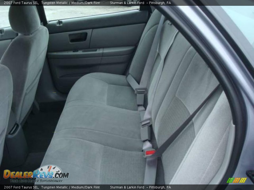 2007 Ford Taurus SEL Tungsten Metallic / Medium/Dark Flint Photo #11